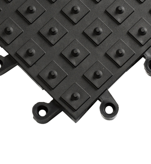 ErgoDeck Solid Anti-Fatigue Mats with No-Slip Cleats